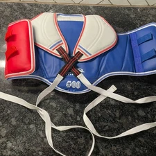 AAMA Solid Reversible Olympic Style Taekwondo Chest Guard Protector Size #00