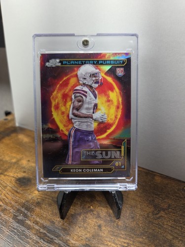 Keon Coleman 2024 Topps Chrome Cosmic Planetary Pursuit The Sun RC Bills SP