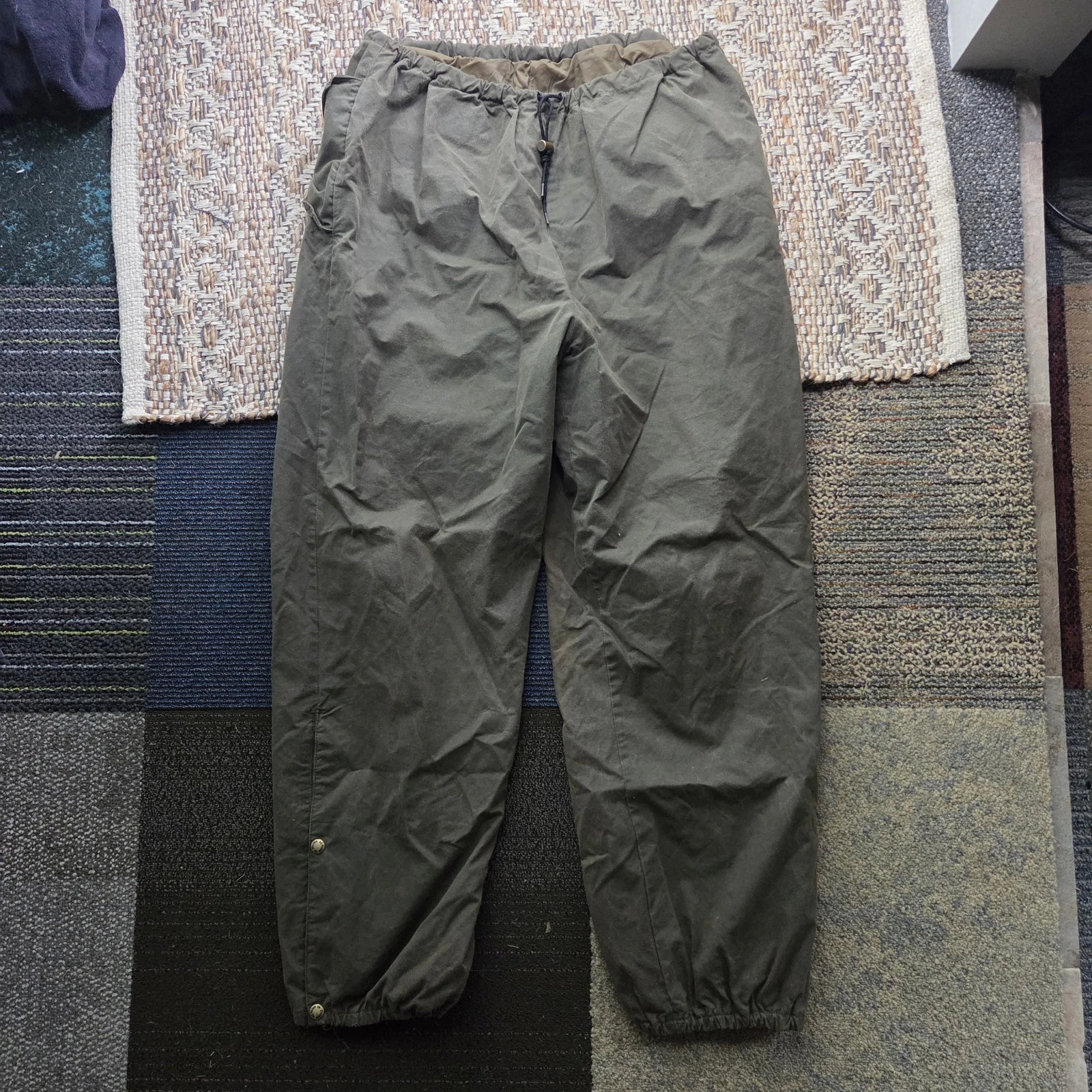 Vintage Filson Foul Weather Rain Tin Cloth Pants Men’s Size LX33 Style 1431