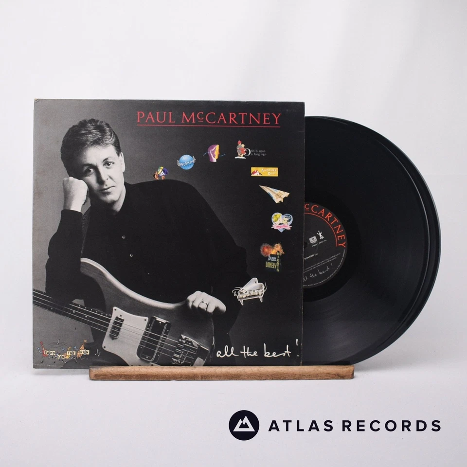 Paul McCartney All The Best! Gatefold Double LP Vinyl Record PMTV 1 - VG+/EX Foto 2 de 4
