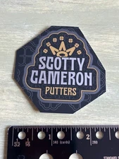 NEW RARE Scotty Cameron Gallery Irish Crown Shaft Band Sticker 1 Mylar Decal
