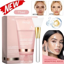 5X Collagen Night Wrapping Mask Overnight Peel-Off Mask Facial Moisturizing Mask