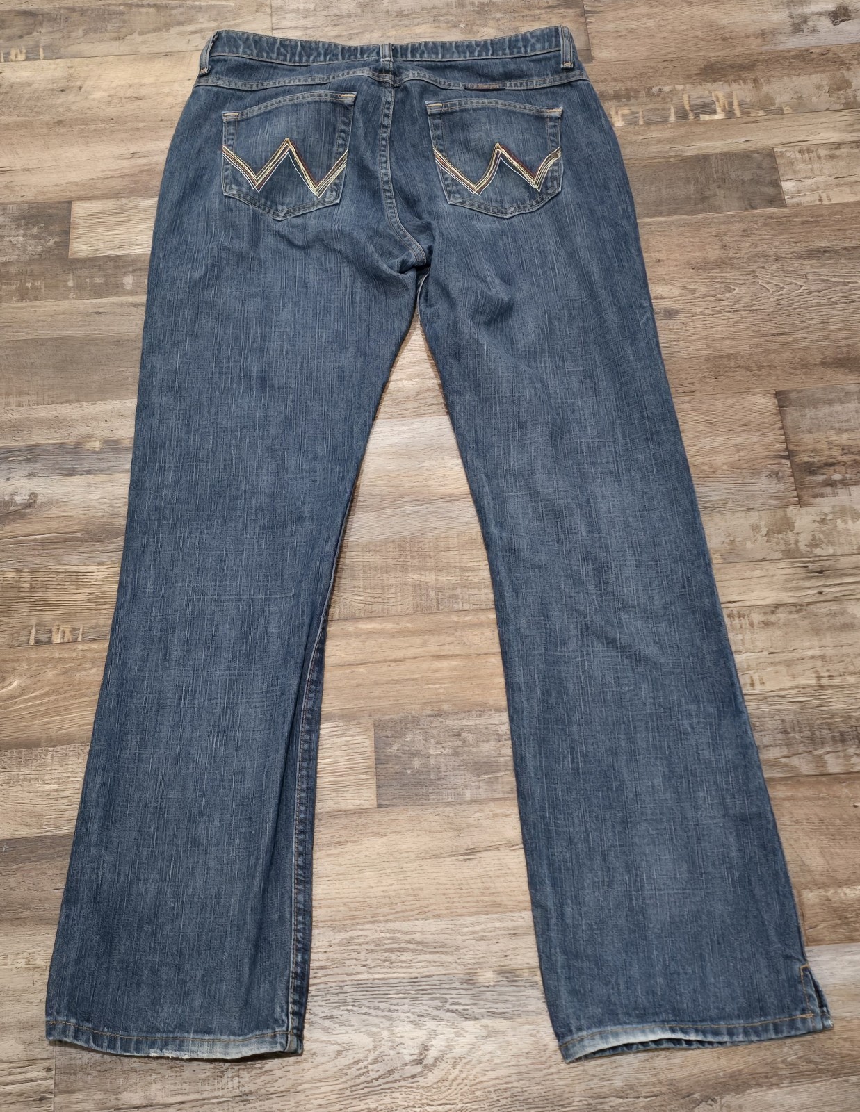 Wrangler Cash Women's  Jeans 11/12x34 Riding Bootcut No Gap Waistband thumbnail 2