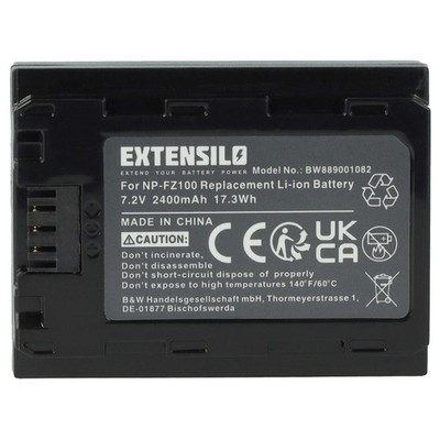 Akku für Sony Alpha A7 III A6600 9 II A6700 9R 9S A7C R A7 Mark 3 2400mAh 7,2V