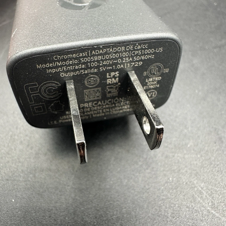 Google Chromecast 2nd Generation 1080p HDMI Portable Media Streamer (NC2-6A5) - Image 3 of 4