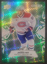 2024-25 Upper Deck ICE Joshua Roy and Georgi Romanov Emerald Green Rookies
