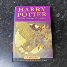 Harry Potter and the Prisoner of Azkaban 1st Edition Hardback 2nd Print + errors