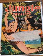 Cover of Jungle Comics #85