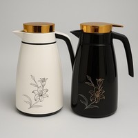 thermos flask 2 liter Black & White Colours For Hot Drinking Drink-ware 12H 24co