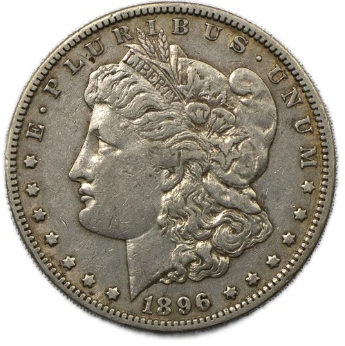 1896 O Morgan Silver Dollar $1 New Orleans Extremely Fine XF+