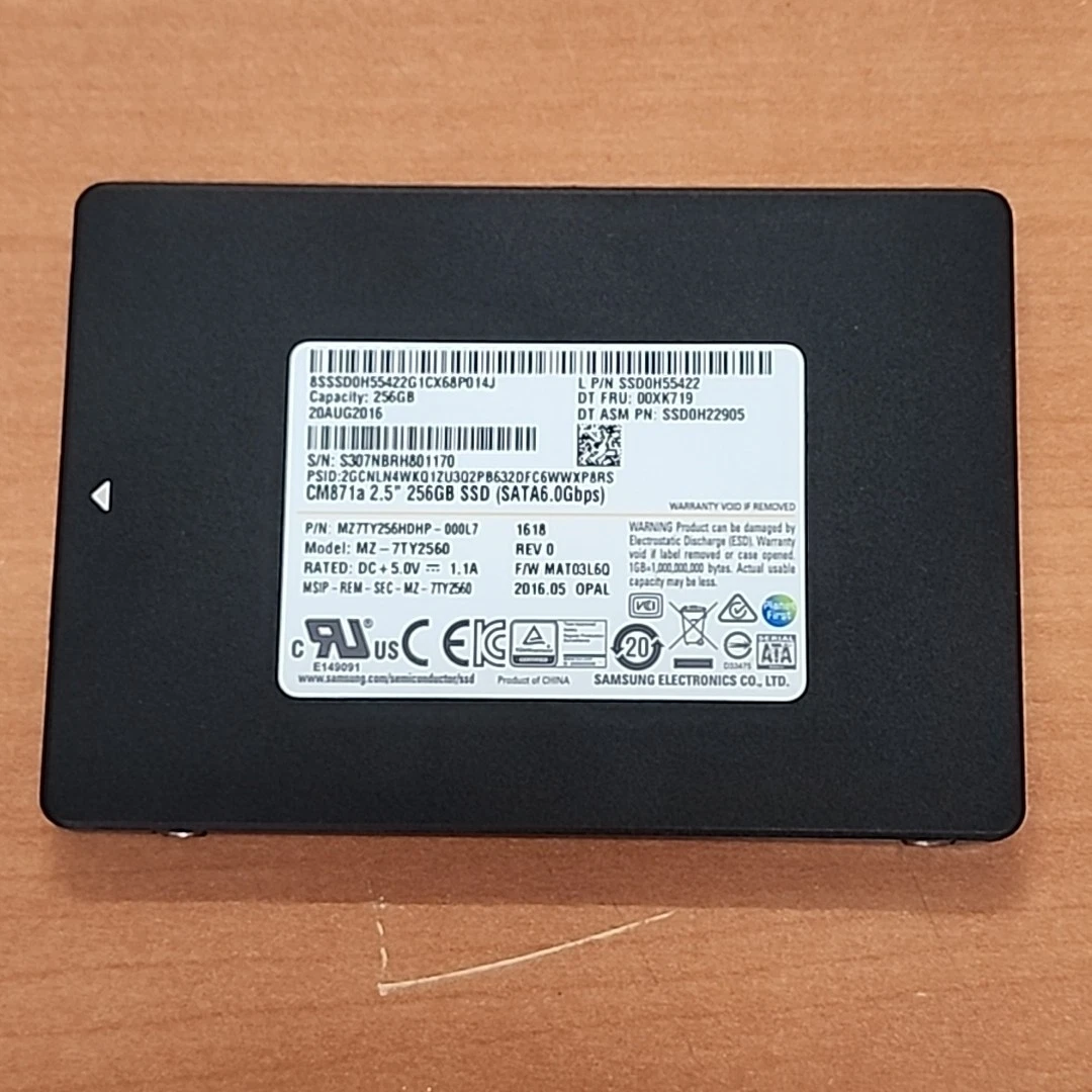 Samsung SATA II 256 GB Solid State Drives for sale | eBay