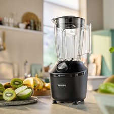Philips Series 3000 ProBlend Jug Blender With Plastic Jar 450W 1.9 Litre - Black