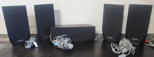 Sony SS-TSB121 4 Satellite 1 SS-CTB121 Center Surround Sound Theater Speakers