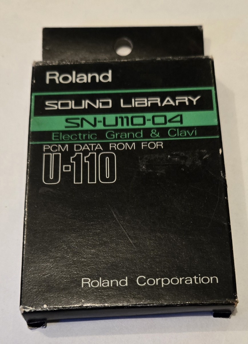 Roland SOUND LIBRARY 音源拡張カード SN-U110-11 Roland Sound Library SN U110-11 PCM Data Rom | eBay