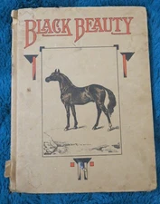 BLACK BEAUTY by ANNA SEWELL  - Vintage 1920 or earlier.
