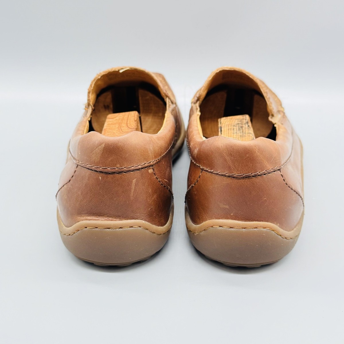 Born Brompton Loafers – Brown Leather – Men’s 9 Born Shoes Men Brompton in Natural Size 11 — Cabaline main image 2