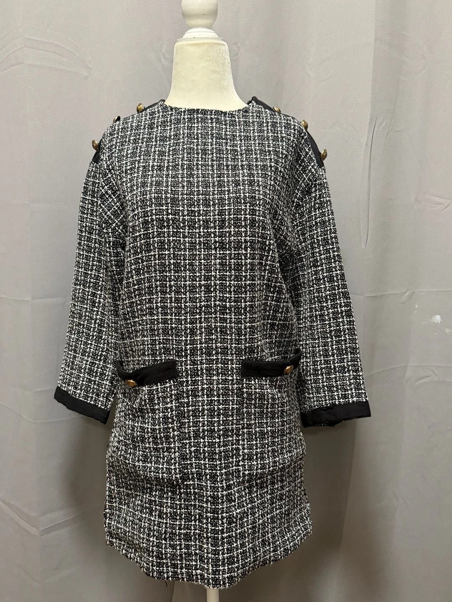 Tweed Regular Size Dresses for Women for sale | eBay