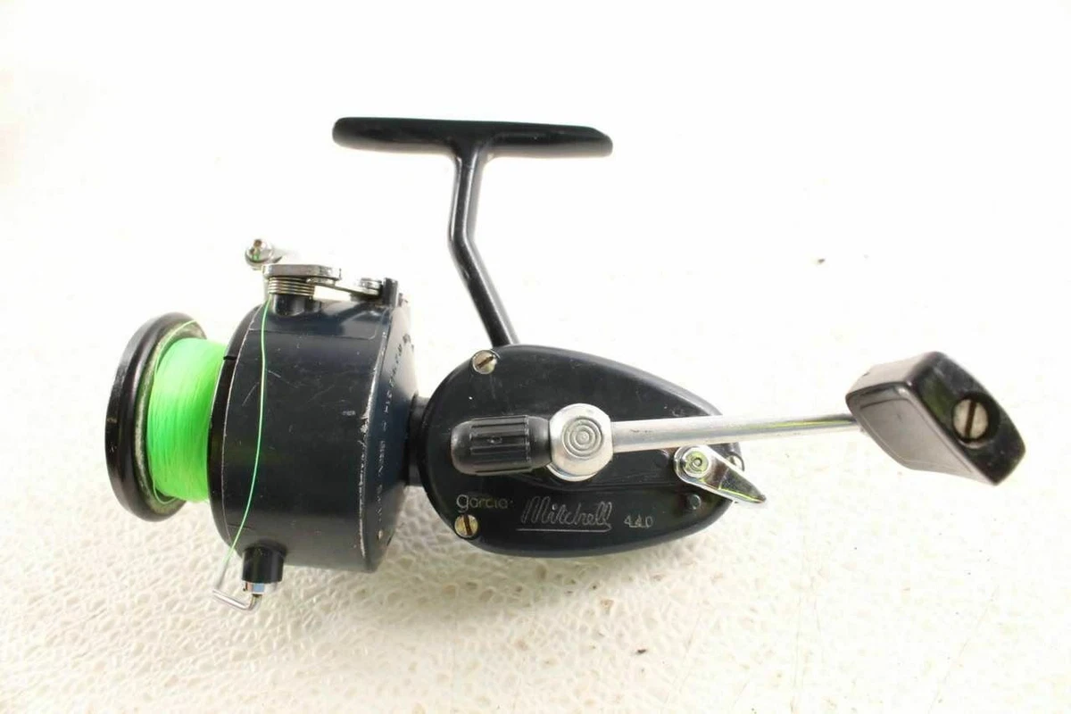 Vintage Garcia Mitchell 440 Spinning Reel Case & Paperwork