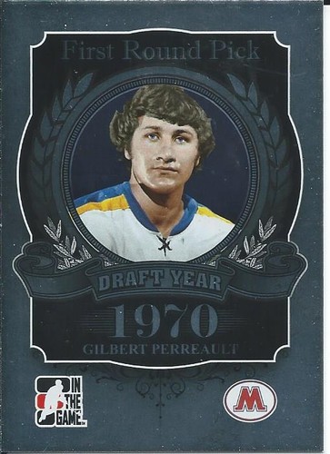 2012-13 2013 ITG Draft Prospects GILBERT PERREAULT #104 First Round Pick 1970 - 第 1/2 張圖片