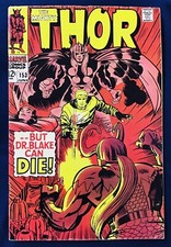 Thor #153 (1968) Silver Age; Marvel Comics; FN