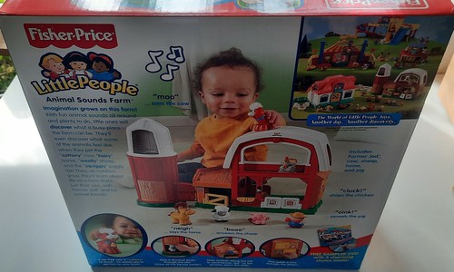 FISHER PRICE LITTLE PEOPLE ANIMAL FARM SOUNDS - VINTAGE 2006 - NEW - Picture 2 of 12