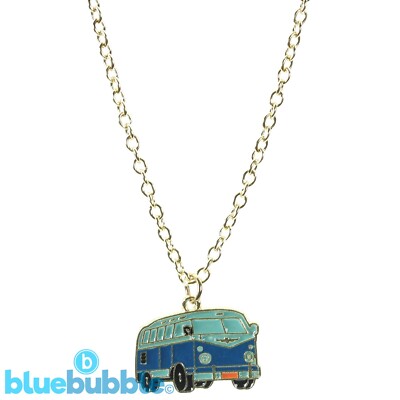 bluebubble VAN LIFE Halskette Funky Hippie 60er Liebe Camping süß Kitsch Retro Fun