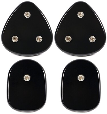 1999-2006 Chevy Silverado GMC Sierra Billet Aluminum Sun Visor Block Off Plates 
