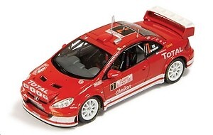 Miniature Peugeot 307 WRC Gronholm 1:43 idéal pour décorer un bureau d'adulte
