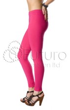 Womens Cotton Leggings Full Length Plus Sizes 8 10 12 14 16 18 20 22 26 28 30