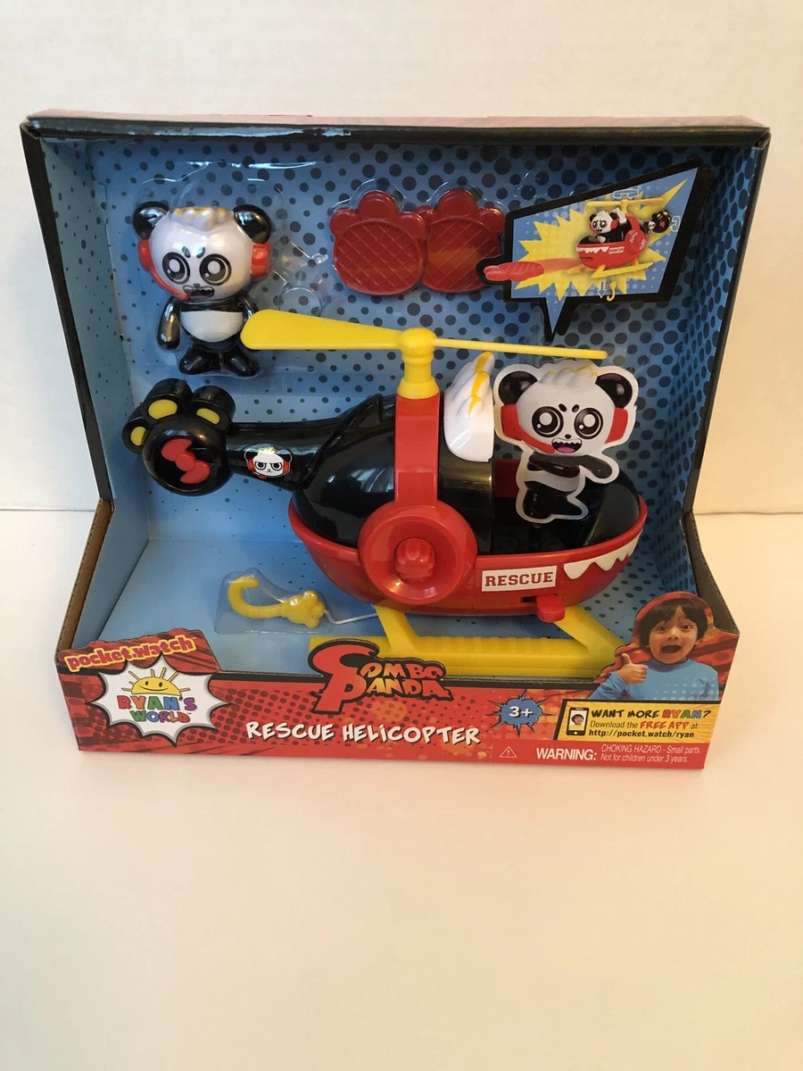 Jada Toys Ryan s World Helicopter with Combo Panda Figure 6