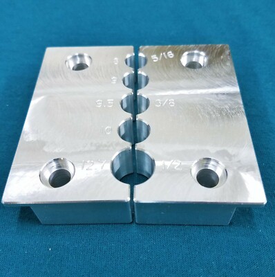 Bike Fork & Shock Shaft Clamp/Vise block - 1/2