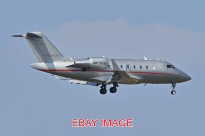 FOTO FLUGZEUG BOMBARDIER CHALLENGER 605 '9H-VFD' C/N 5973 GEBAUT 2014 BETRIEBEN