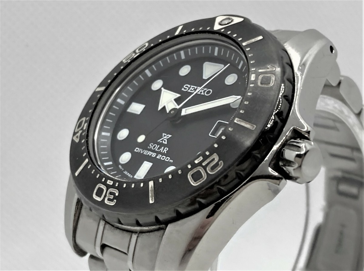 SEIKO Prospex Diver's 200M Solar Boy's Wristwatch Titanium SEIKO Prospex Diver's 200M Solar Boy's Wristwatch Titanium