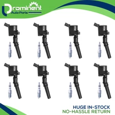 8 Ignition Coil & NGK Iridium Spark Plug for 1999-2003 Ford F-150 5.4L V8