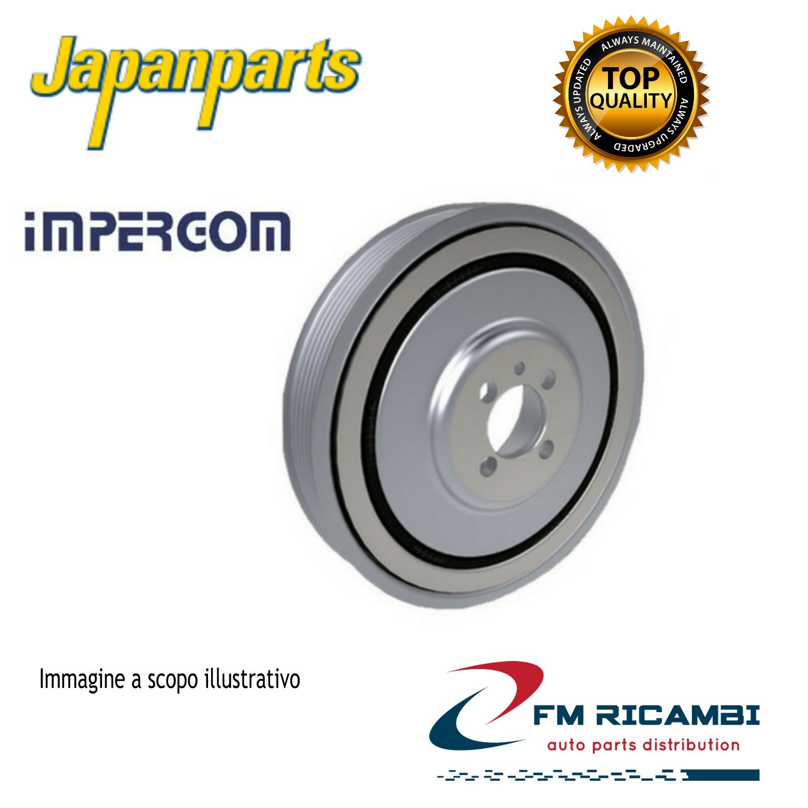 PU-K05 JAPANPARTS PULEGGIA CINGHIE HYUNDAI H1 2.5CRDI 08-
