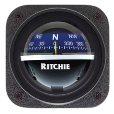 Ritchie V-537B Explorer Compass - Bulkhead Mount - Blue Dial bundle