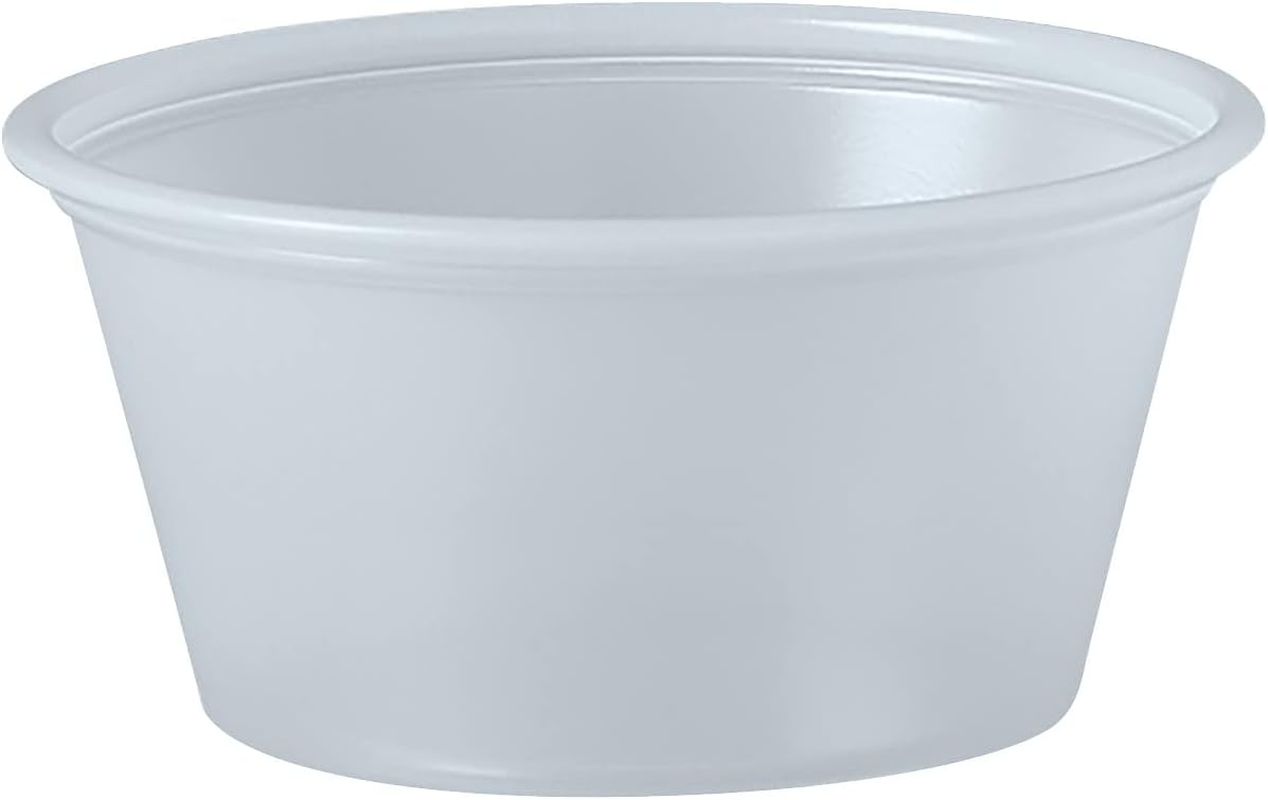 P200N 2 Oz Translucent PS Portion Container (Case of 2500) eBay