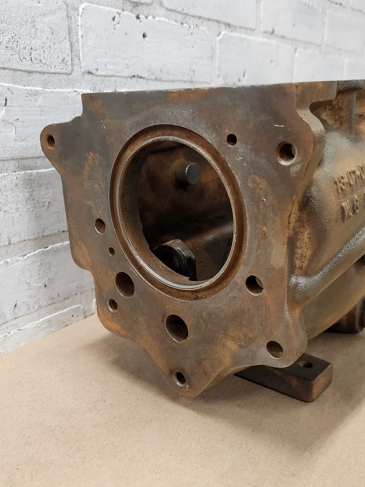 JEEP CJ 1972-75 Factory T15 EMPTY 3spd Transmission Case Housing -- CJ5 CJ6 - Image 4 of 4