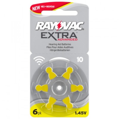 30x Rayovac Typ 10 hochwertige Batterie für Hörgerät