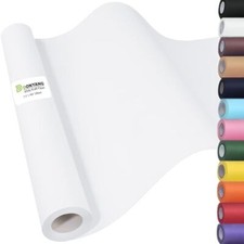 Wrapping Paper 17.5"x456", Bulletin Board Paper Roll 17.5 x 456 Inch White
