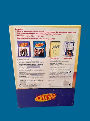 ✨Seinfeld - Seasons 5 & 6 Giftset (DVD, 2005, 8-Disc Set) NEW