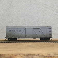 HO Scale VGN Virginian  60857 Knuckle Coupler Freight Box Car Weighted