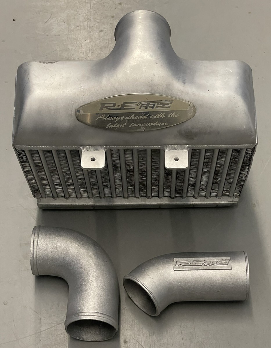 aimi　0507 RE-AMEMIYA INTERCOOLER FOR MAZDA RX7 FD3S WITH PIPES & BONUS