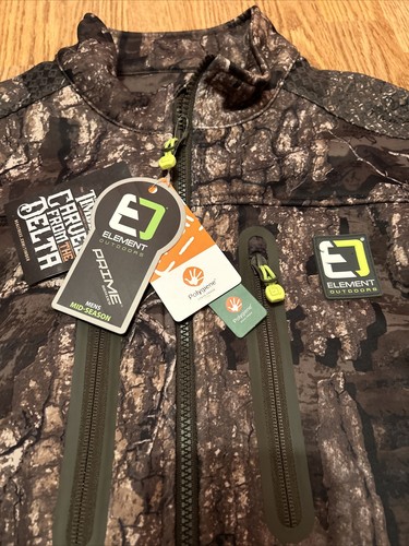 Element Outdoors Prime Series light/mid full zip jacket Realtree Timber-Medium - Picture 4 of 4