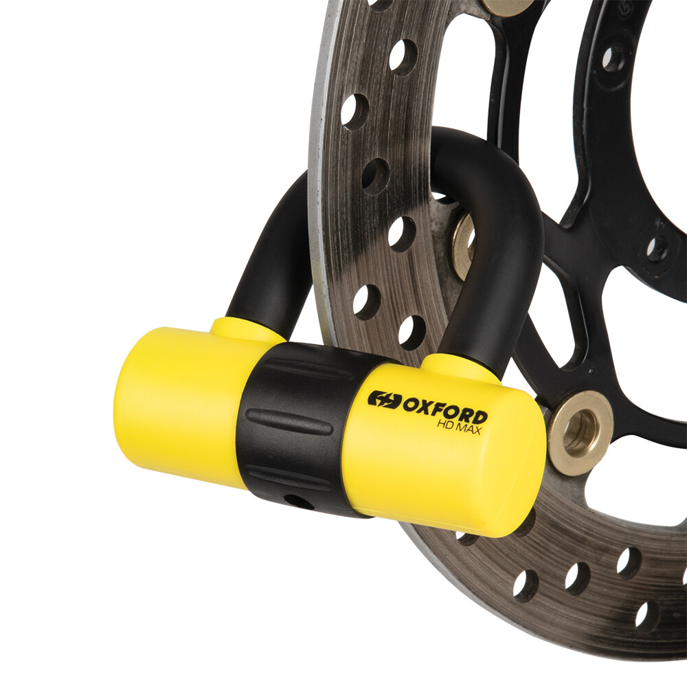 Oxford Motorcycle Security HD Max Brake Disc Lock Yellow Oxford Motorcycle Security HD Max Brake Disc Lock Yellow