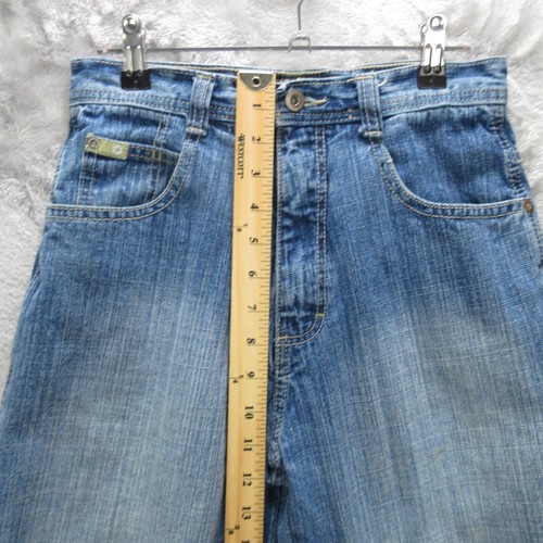 Southpole Jeans Boys 14 Blue Wide Leg Baggy Skater Hip Hop Y2K Youth - Picture 8 of 20
