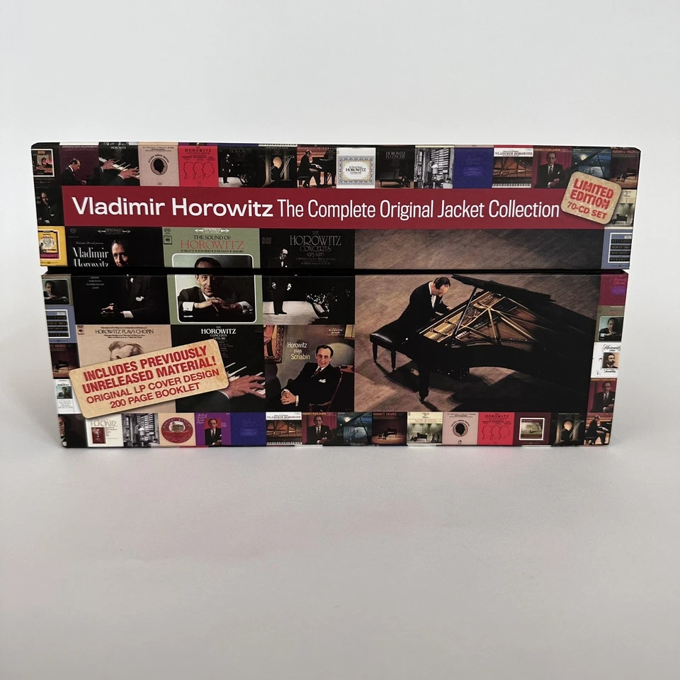 Vladimir Horowitz Complete Original Jacket Collection [Sony RCA 70 CD Set] NM Foto 2 de 4