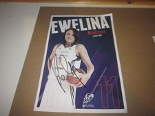 EWELINA KOBRYN SIGNED AUTOGRAPHED 5.5 X 8.5 PHOENIX MERCURY TEAM ISSUE PHOTO