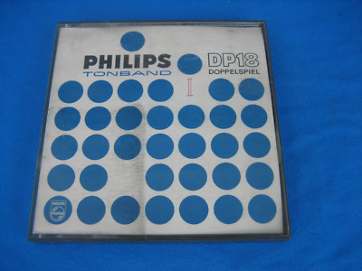 Philips DP18 Doppelspiel Reel to Reel Audio Tape Double Play