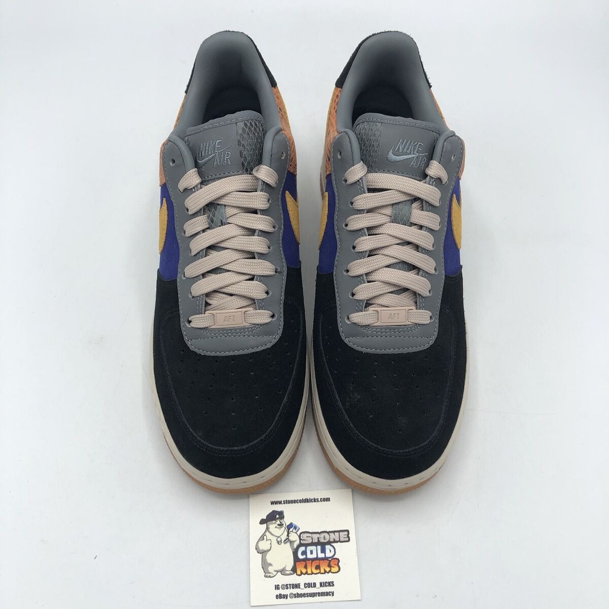 Nike Air Force 1 Low ID Snakeskin Purple Black Travis Scott Nike Air Force 1 Low ID Snakeskin Purple Black Travis Scott